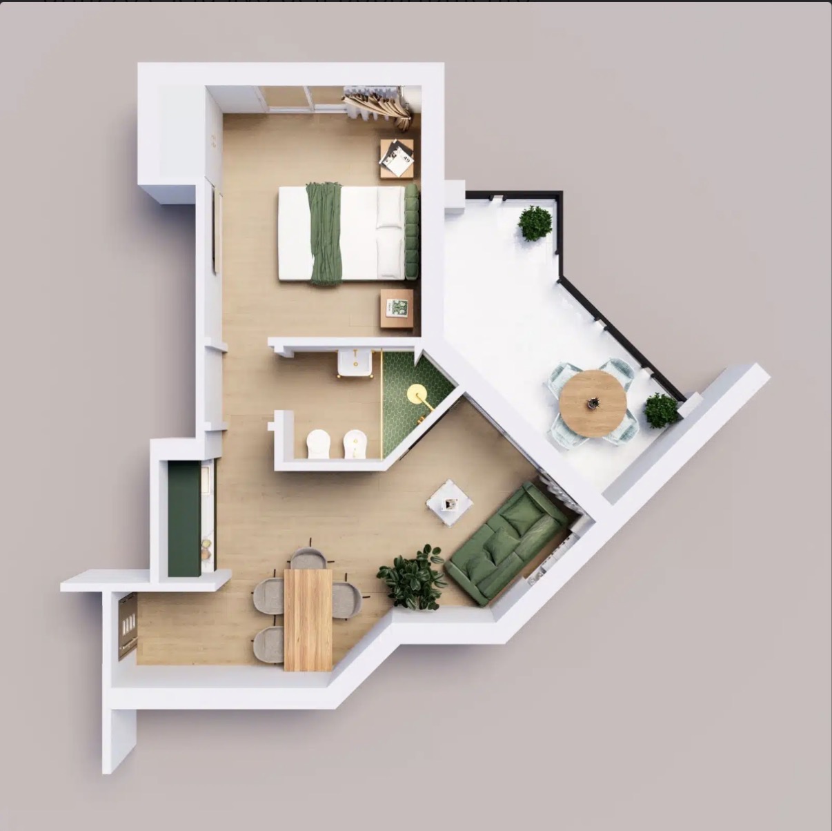 Bilocale luxury a 100 metri dal mare