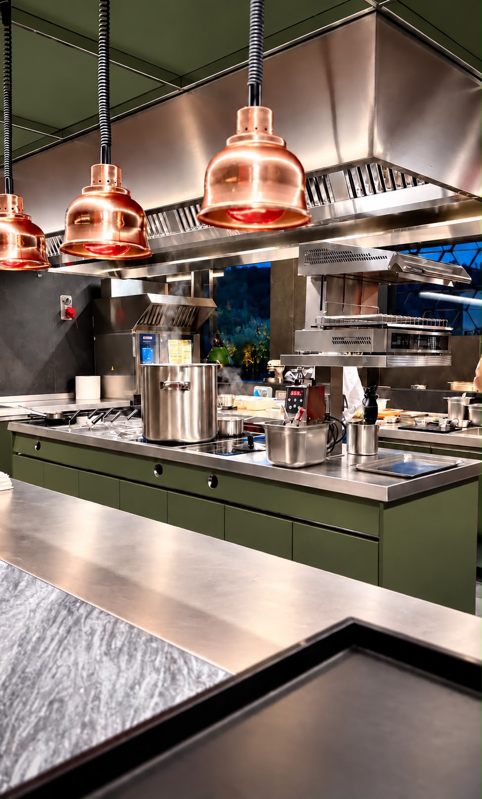 Professional Kitchen in a Starred Restaurant